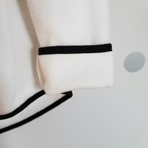 Snow White Fleece Pocket Pullover Jacket Fall Winter Jackets - Picture 12 of 12